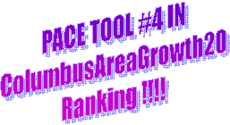 PACE TOOL #4 IN
ColumbusAreaGrowth20
Ranking !!!!